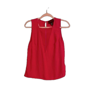 H&M Red Sleeveless Top